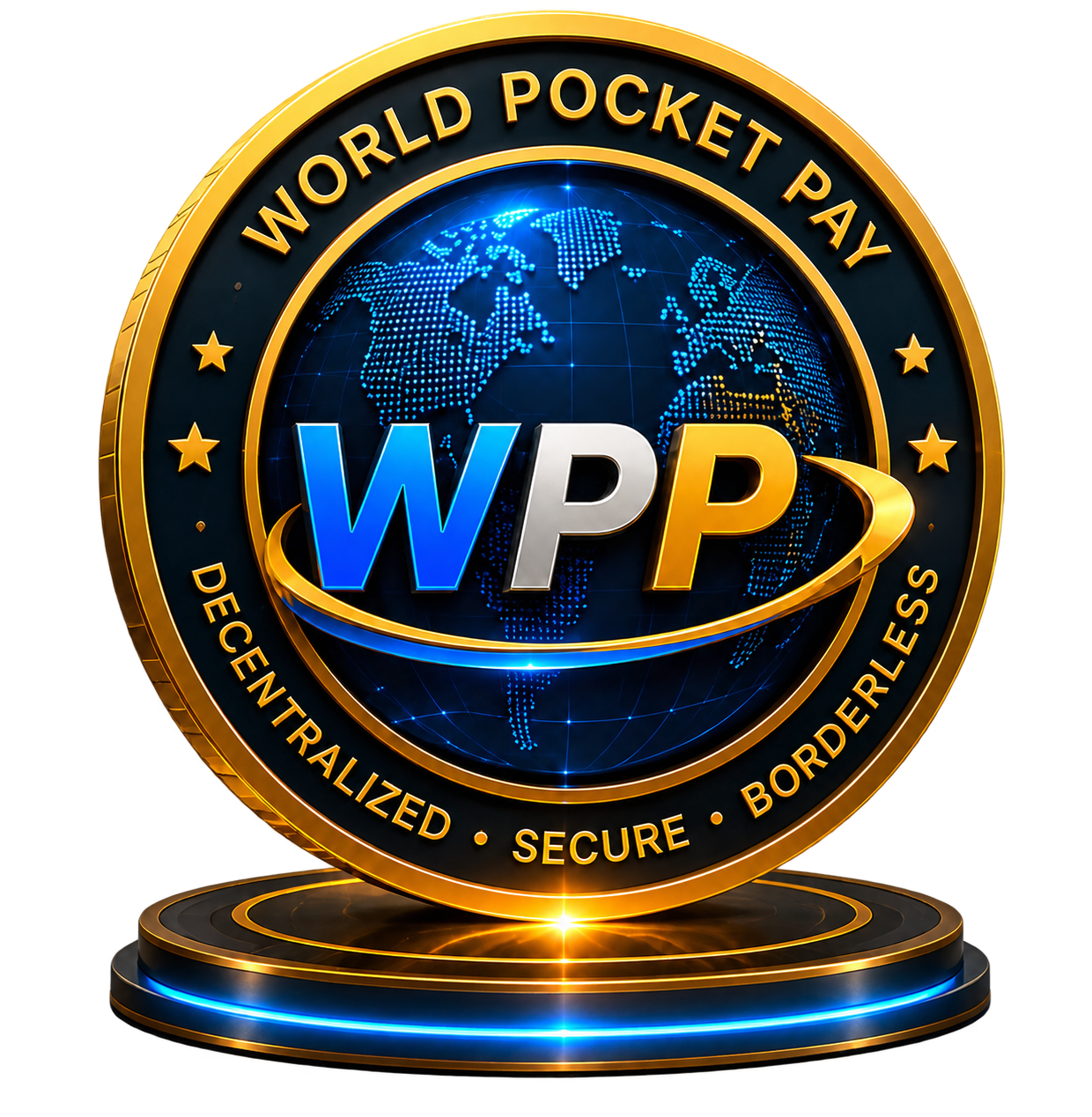 World Pocket Pay WPP medallion
